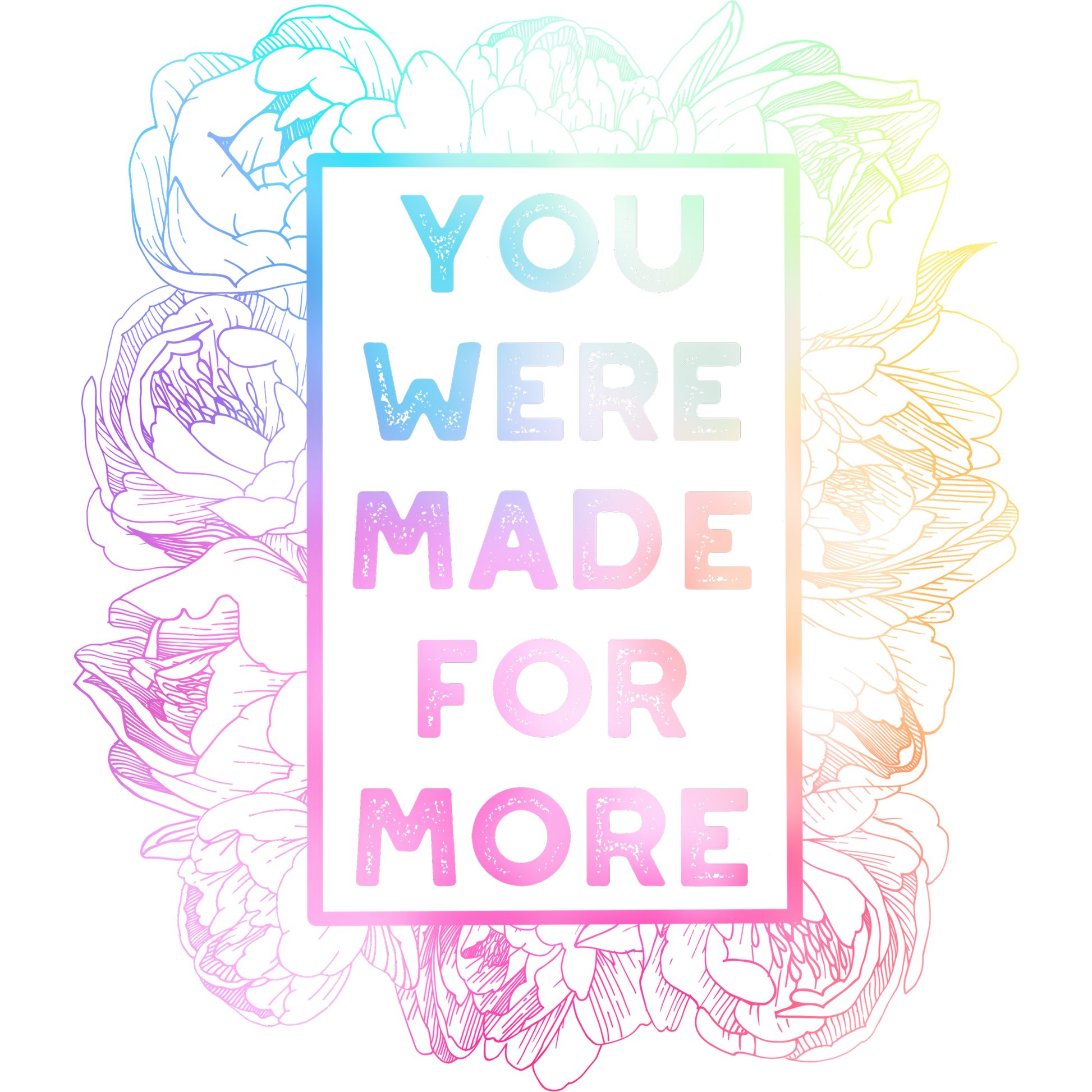 Inspirational You Were Made for More Art Print