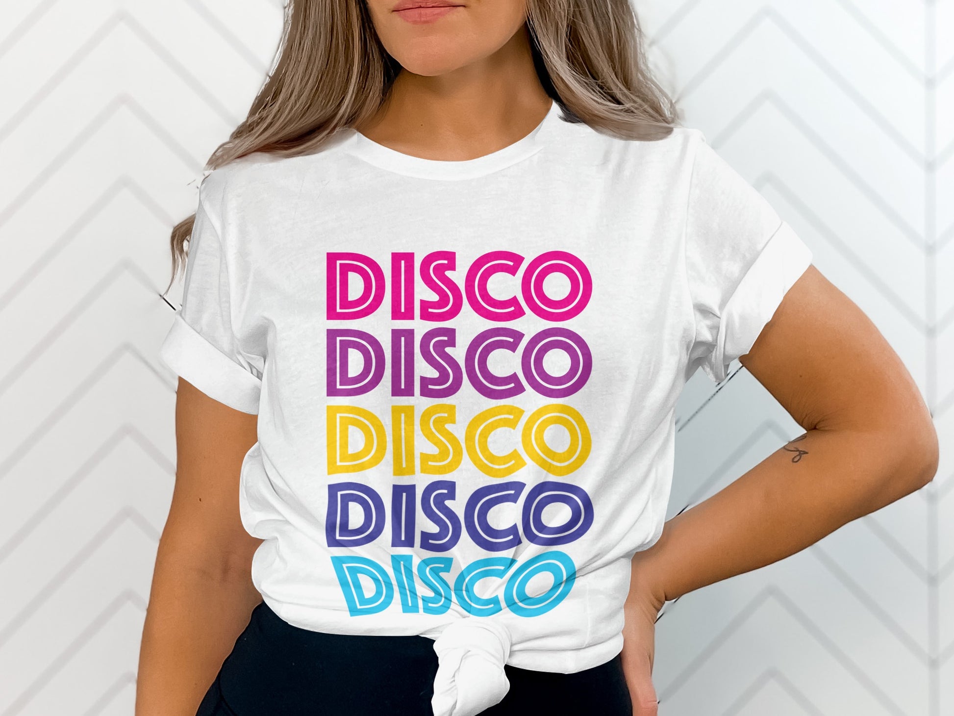 Disco Disco Disco Disco Graphic Tee