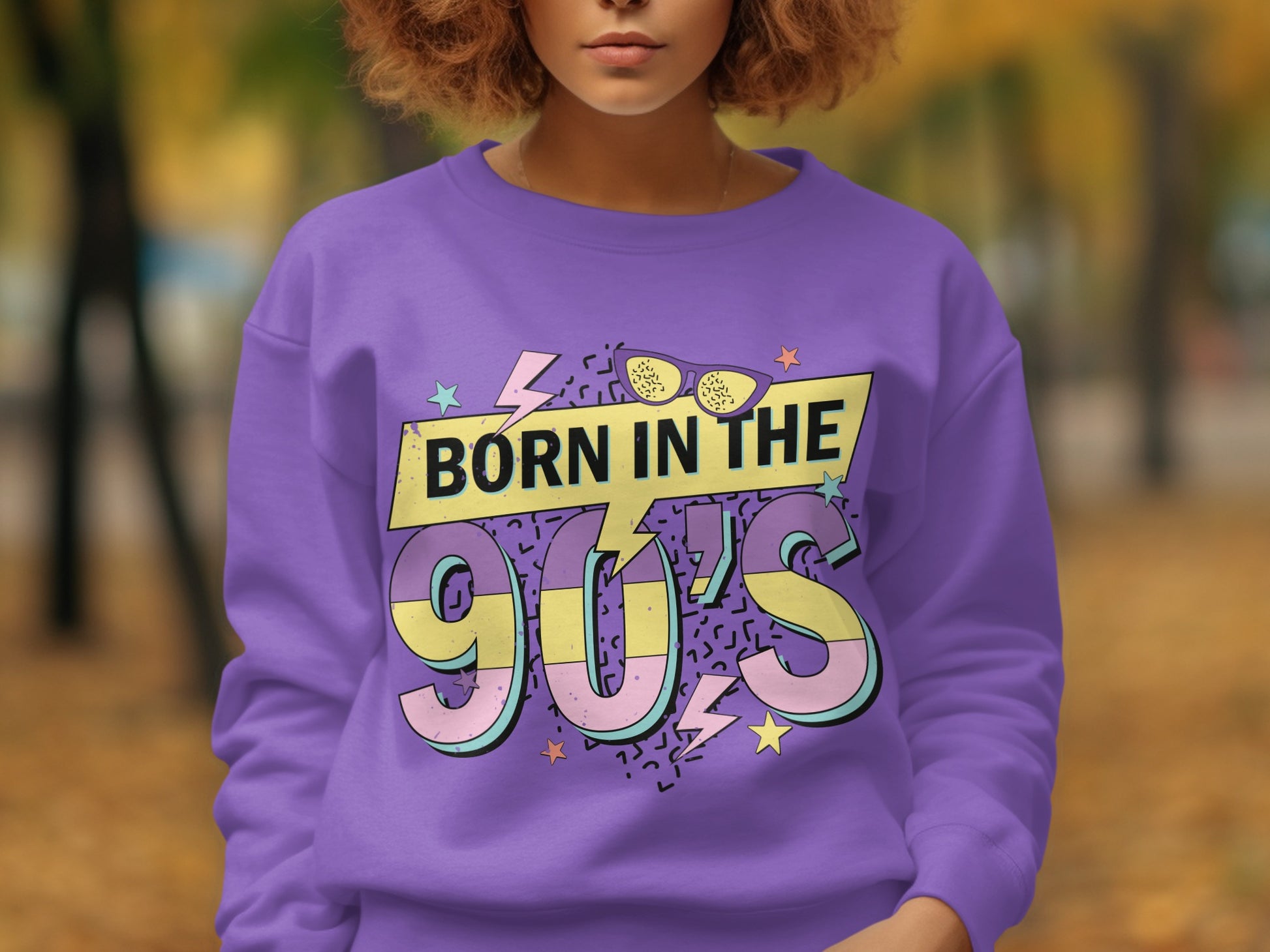 Born in the 90's Graphic Sweatshirt