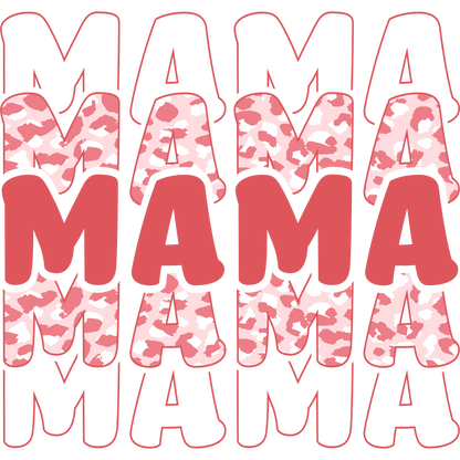 MAMA Text Design Camo Background Graphic product