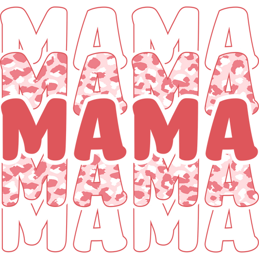 MAMA Text Design Camo Background Graphic product