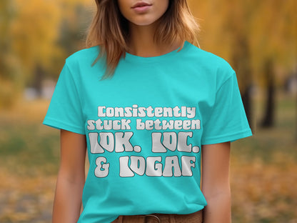 Consistently Stuck Between 10K LOC and LOGAF T-shirt