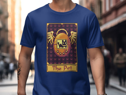 The Pet Retro Style Pixel Art Graphic T-Shirt