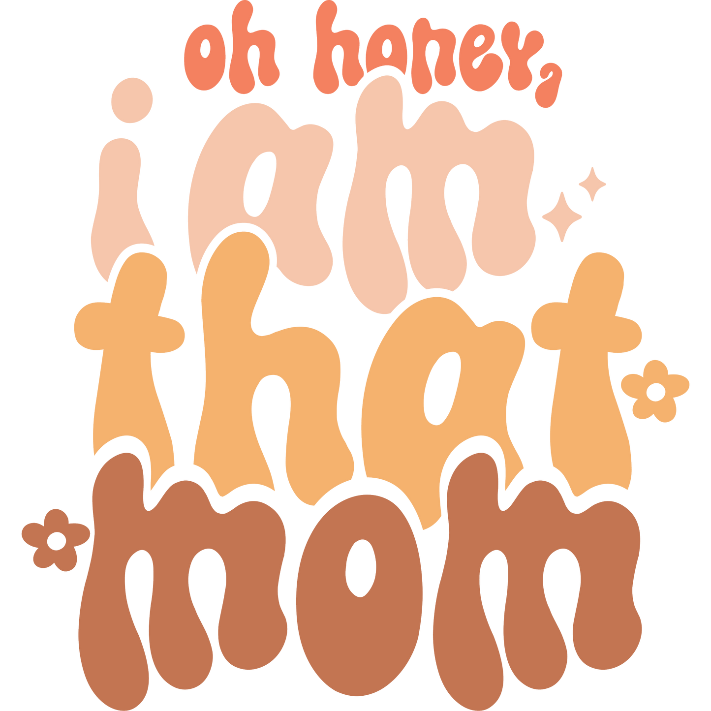 Oh Honey I Am That Mom Graphic Art Product