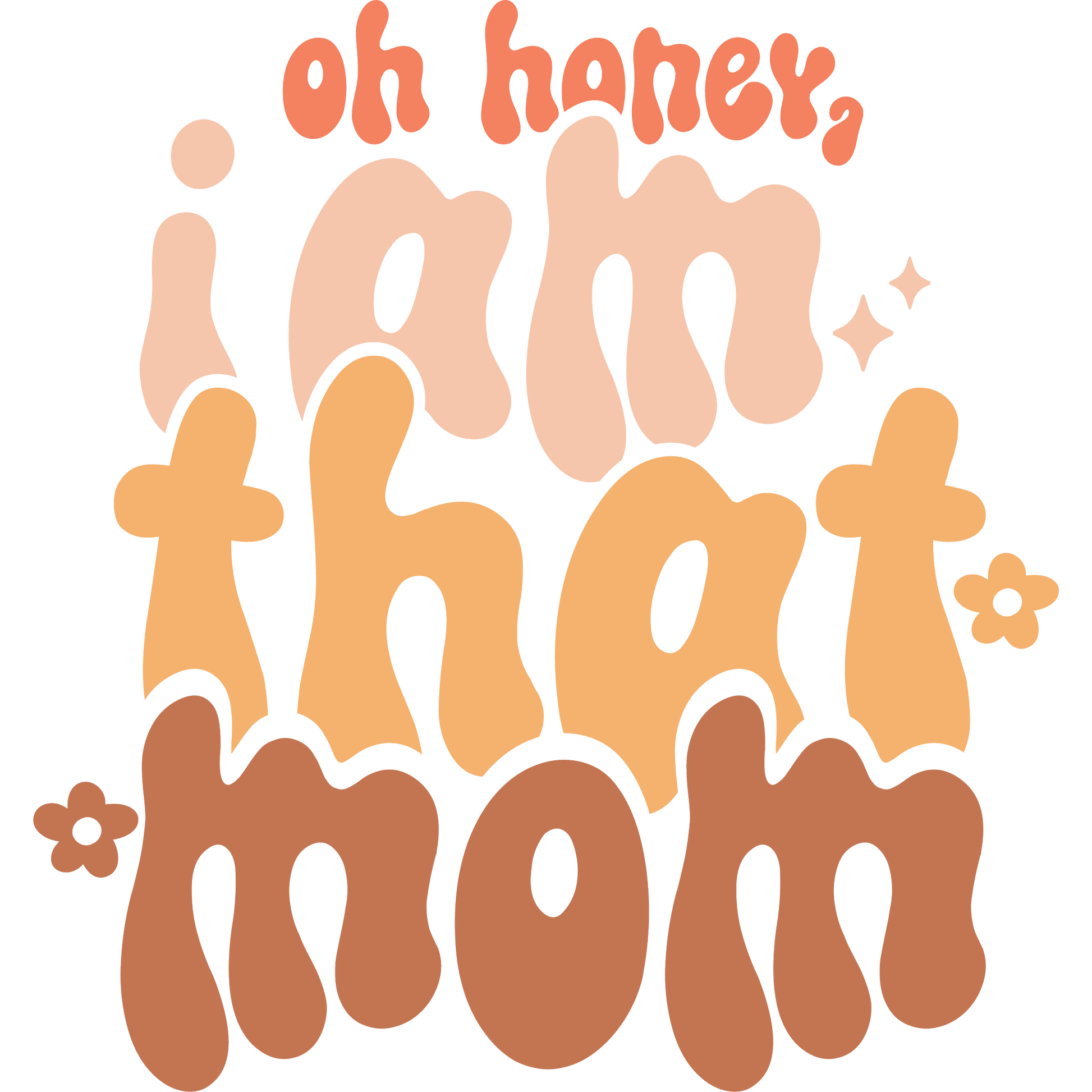 Oh Honey I Am That Mom Graphic Art Product