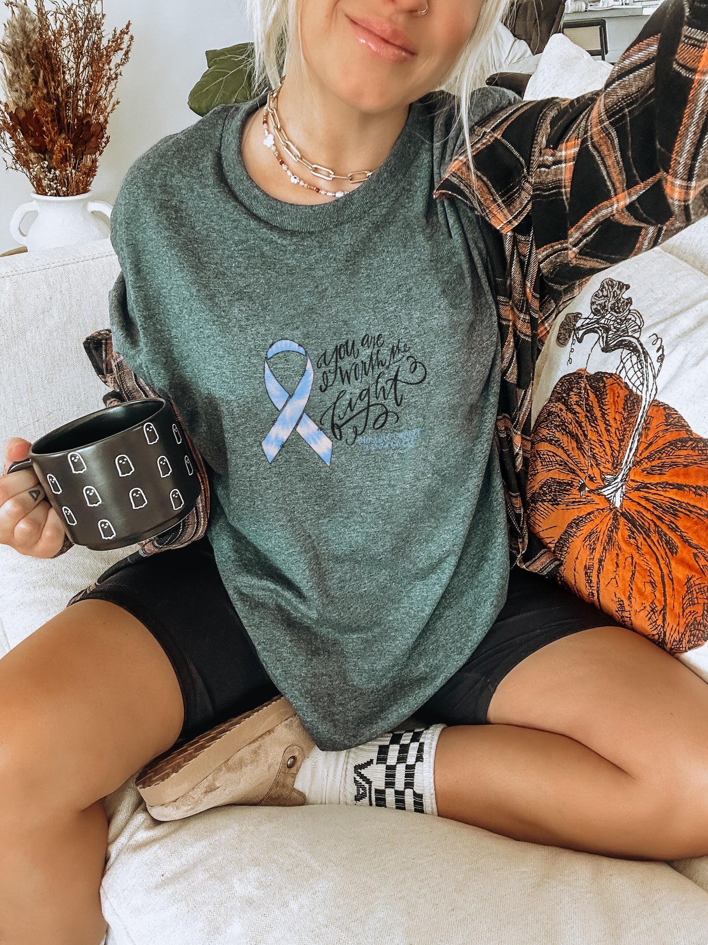 You Are Worth Fighting For Awareness Shirt