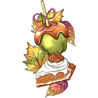 Autumn Themed Dessert and Candy Apple Product