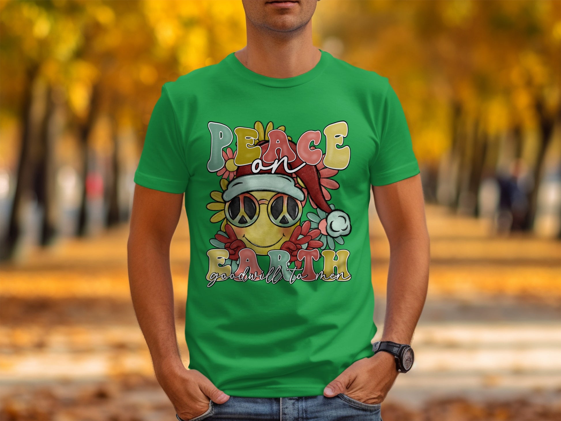 Peace on Earth Godbless To Her Graphic Shirt