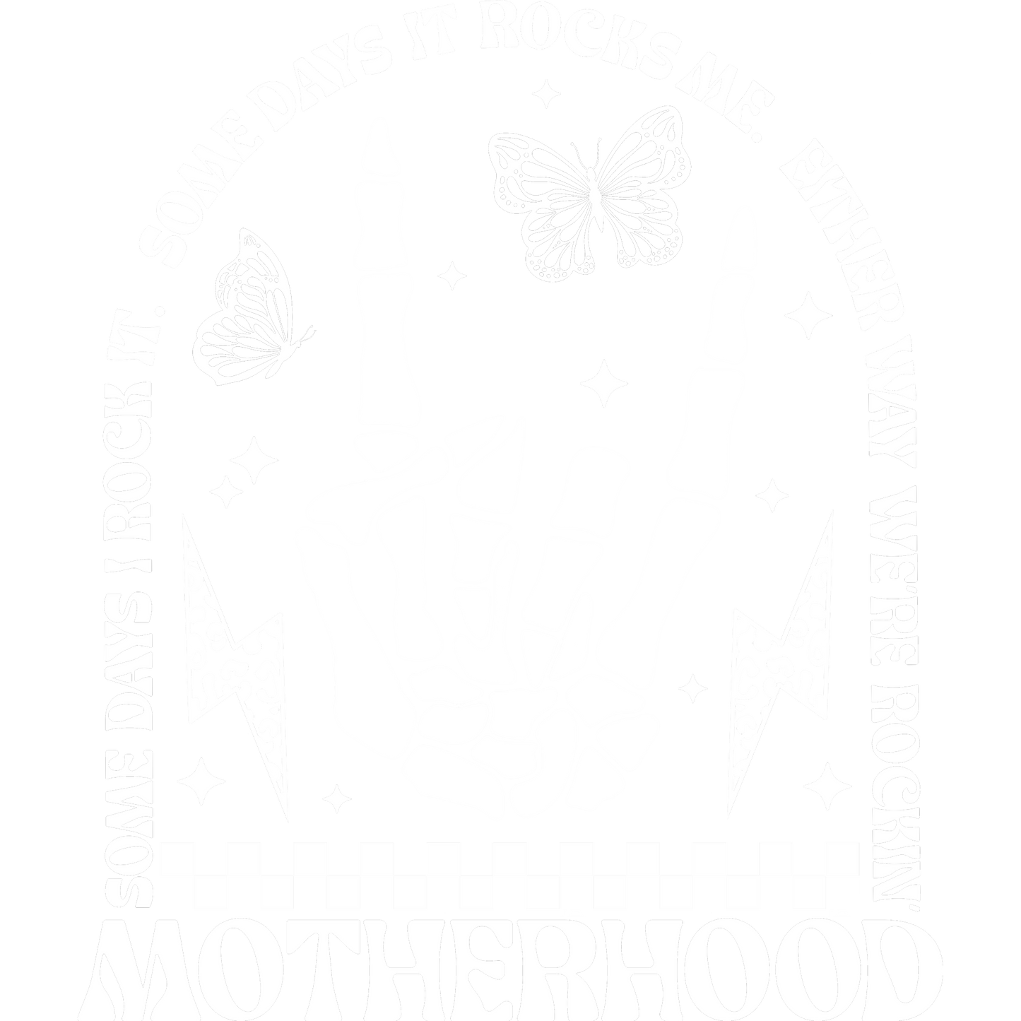 Some Days I Rock It Either Way We're Rockin Motherhood Product