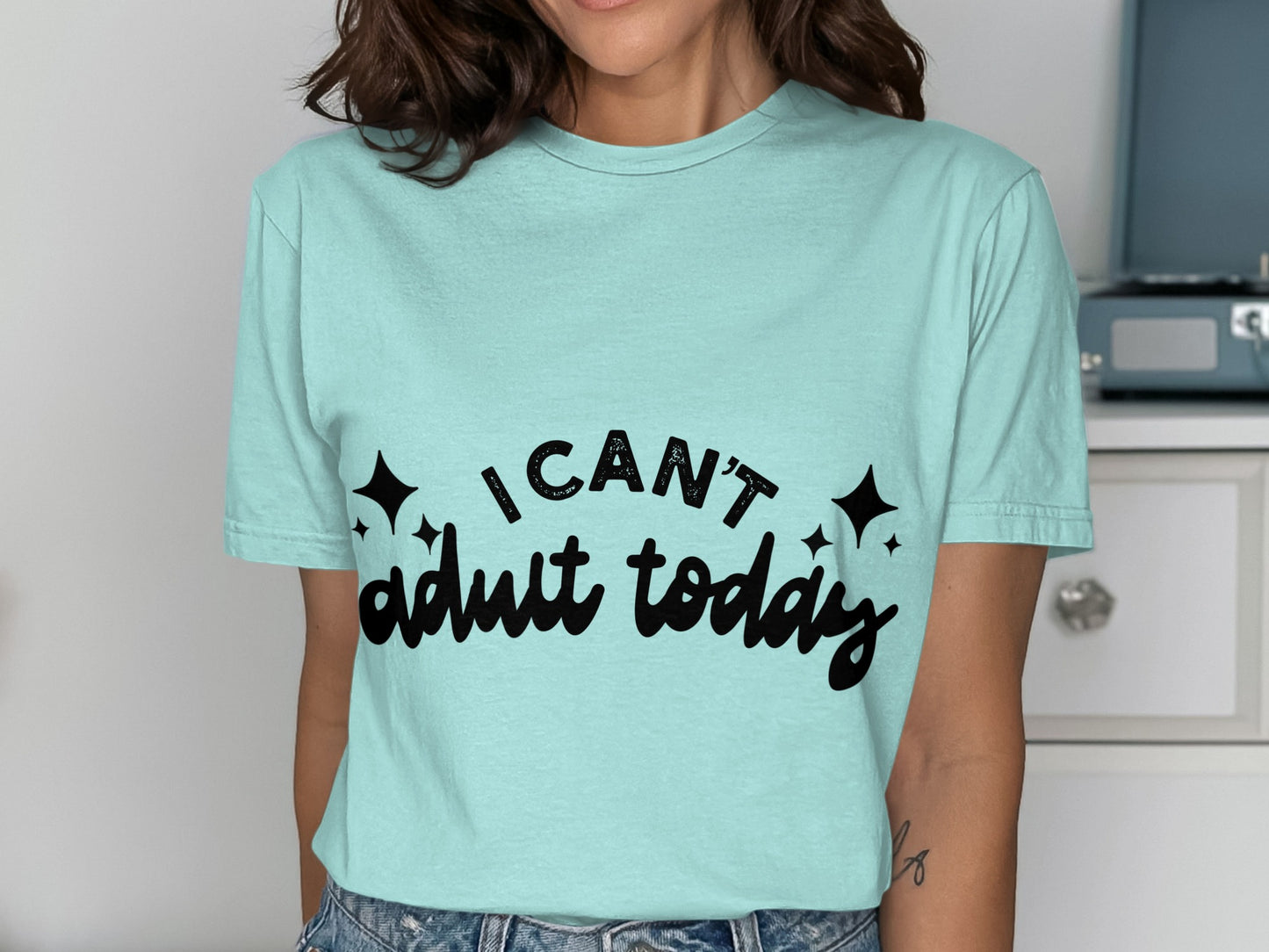 I Can't Adult Today Graphic Tee Product