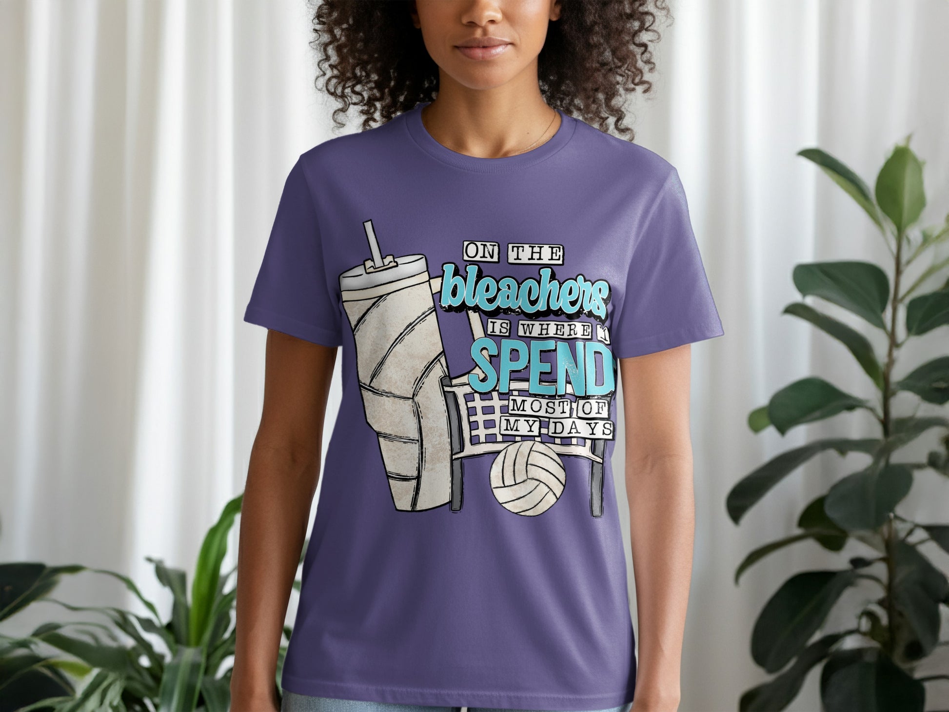 On The Bleachers Is Where I Spend Most of My Days T-Shirt
