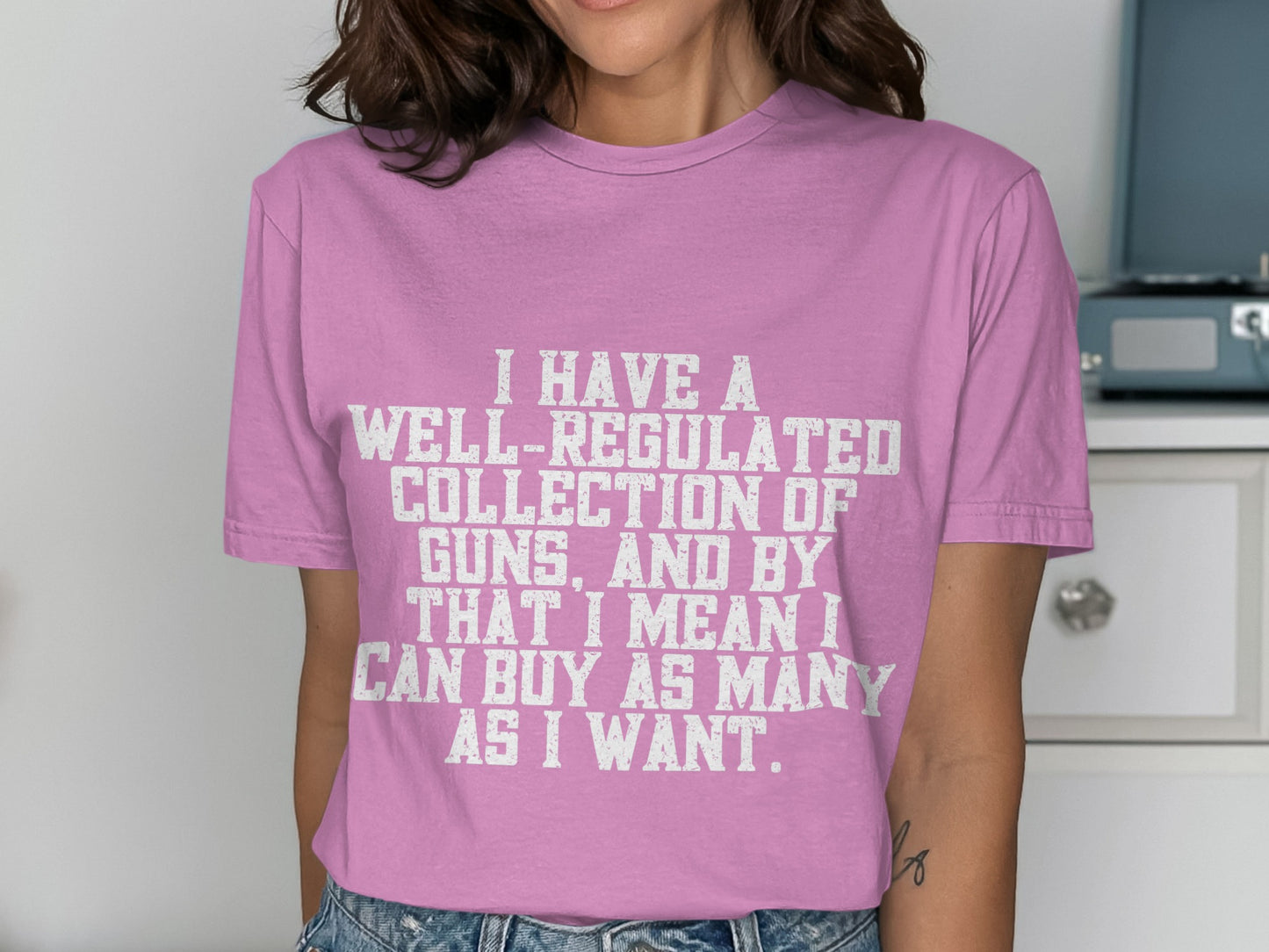 I Have A Well Regulated Collection Of Guns Shirt