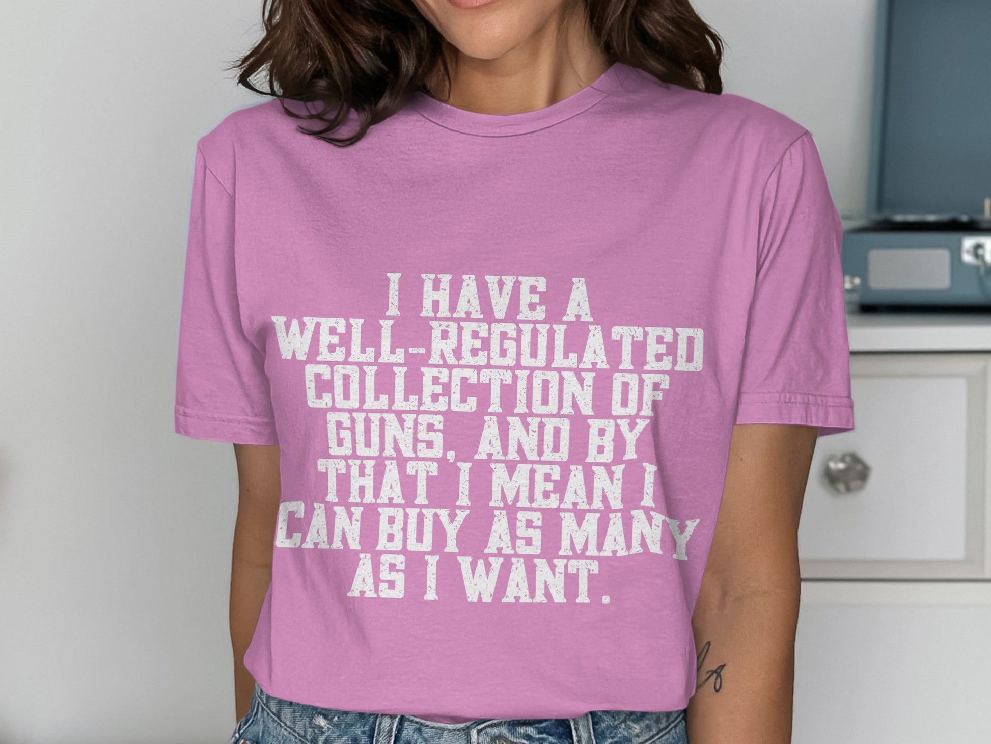 I Have A Well Regulated Collection Of Guns Shirt