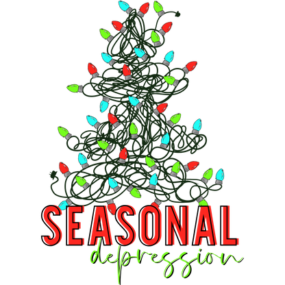 Seasonal Depression Christmas Tree Design