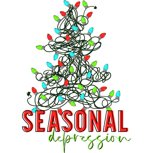 Seasonal Depression Christmas Tree Design
