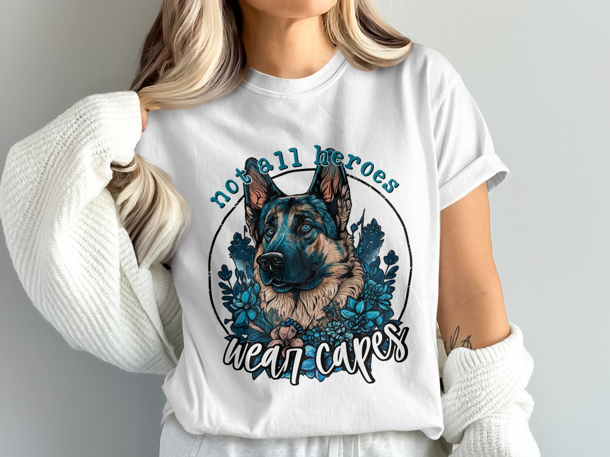 Not All Heroes Wear Capes Graphic Tee