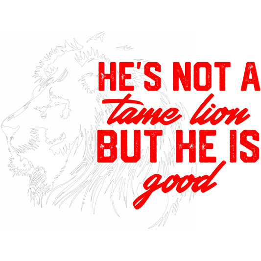 He's Not a Tame Lion But He Is Good Product