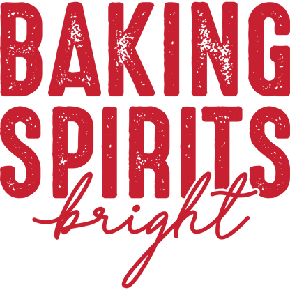 Baking Spirits Bright Festive Kitchen Wall Art