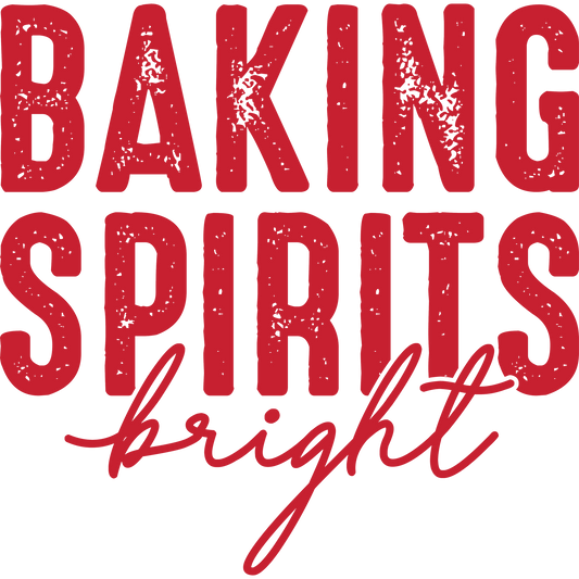 Baking Spirits Bright Festive Kitchen Wall Art