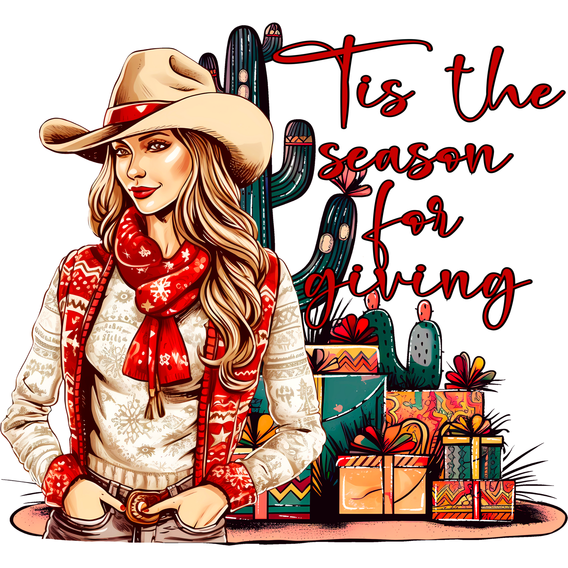 Tis the season for giving graphic depicted product