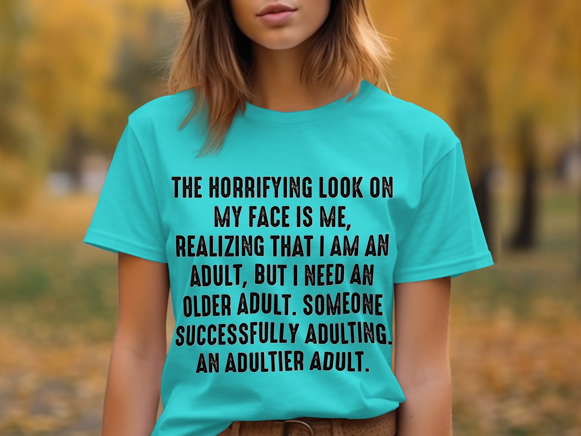 The Horrifying Look On My Face Funny Shirt