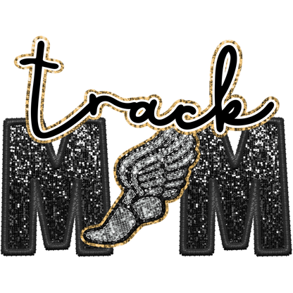 Sparkling MM Track Patch with Wing Design Product