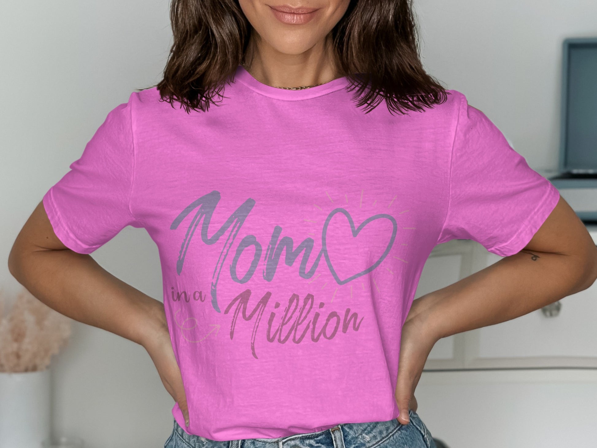 Mom in a Million Graphic Tee Shirt