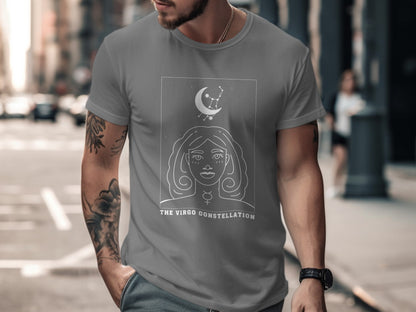 The Virgo Constellation Graphic Art T-Shirt product