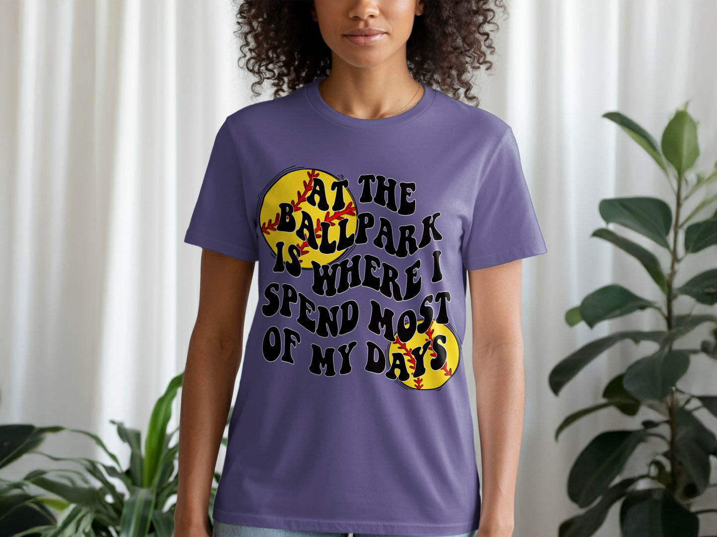 At the Ballpark is Where I Spend Most of My Days shirt