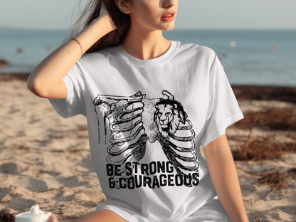 Be Strong and Courageous Graphic Tee