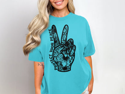 Protect Your Peace Graphic Tee for Women