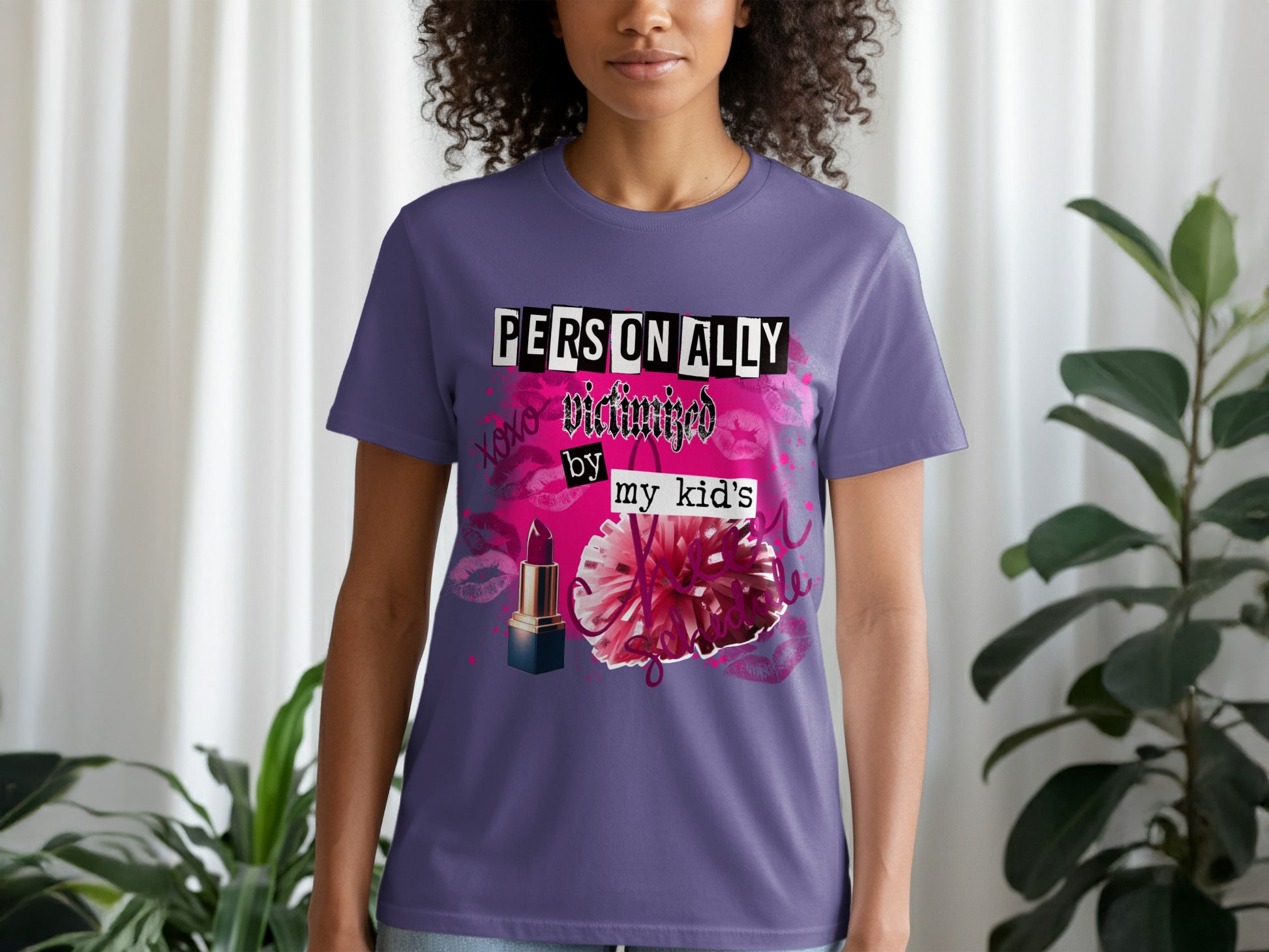 Purple Personally Vandalized by My Kid's Shirt