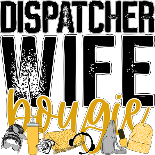 Dispatcher Wife Bougie Graphic Print product