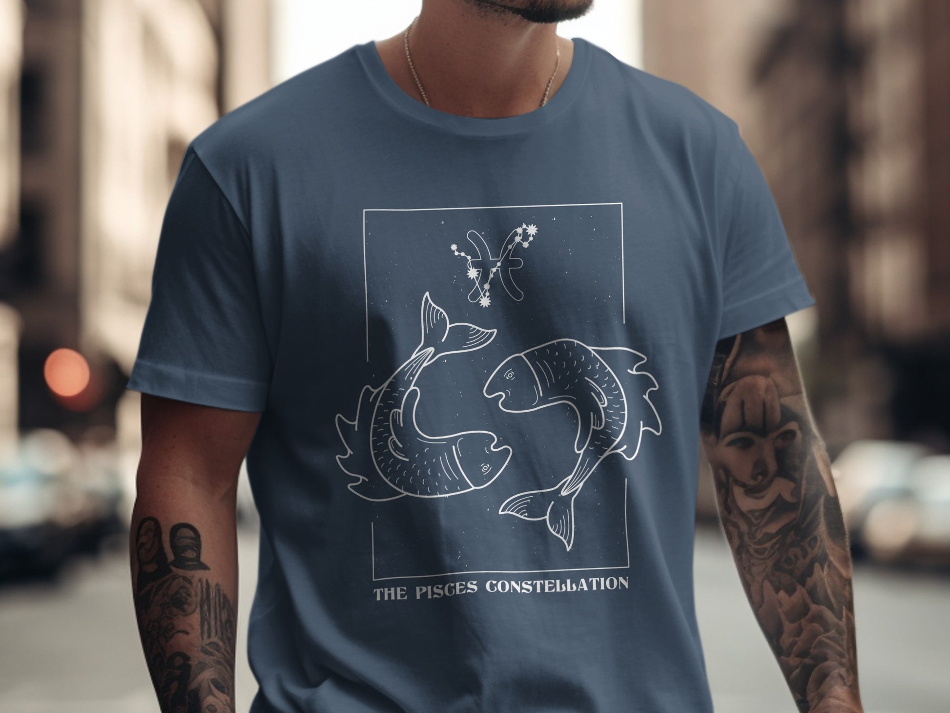 The Pisces Constellation Graphic T-Shirt Product