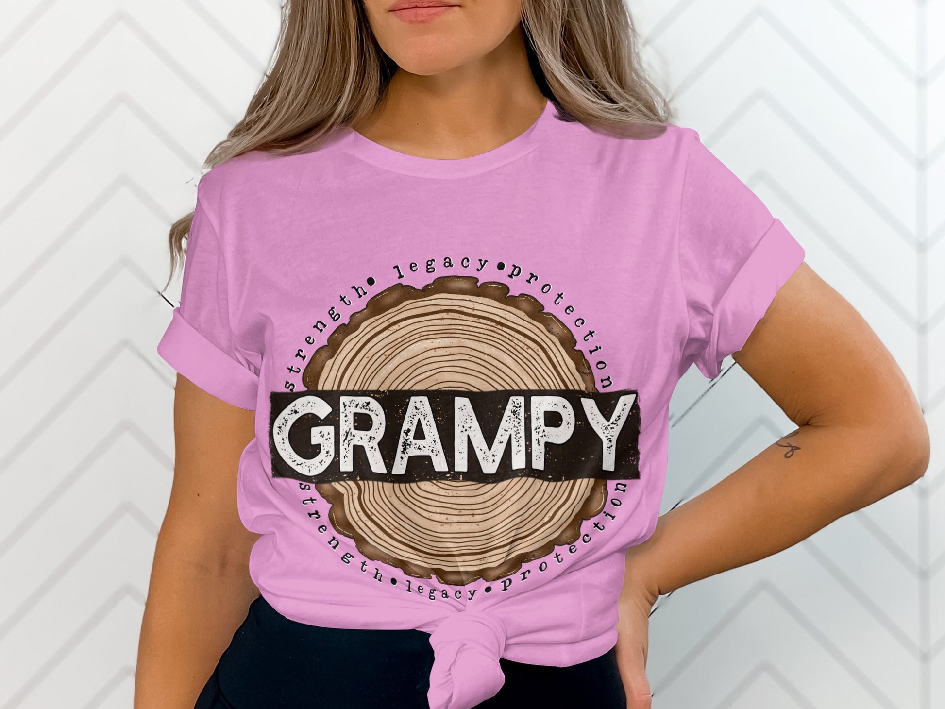 Grampy Strength Legacy Protection Graphic Tee