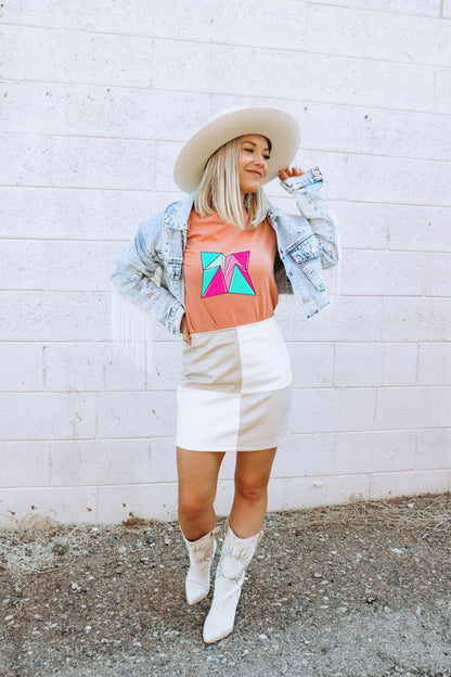 Vibrant Abstract Graphic Tee Statement Fashion
