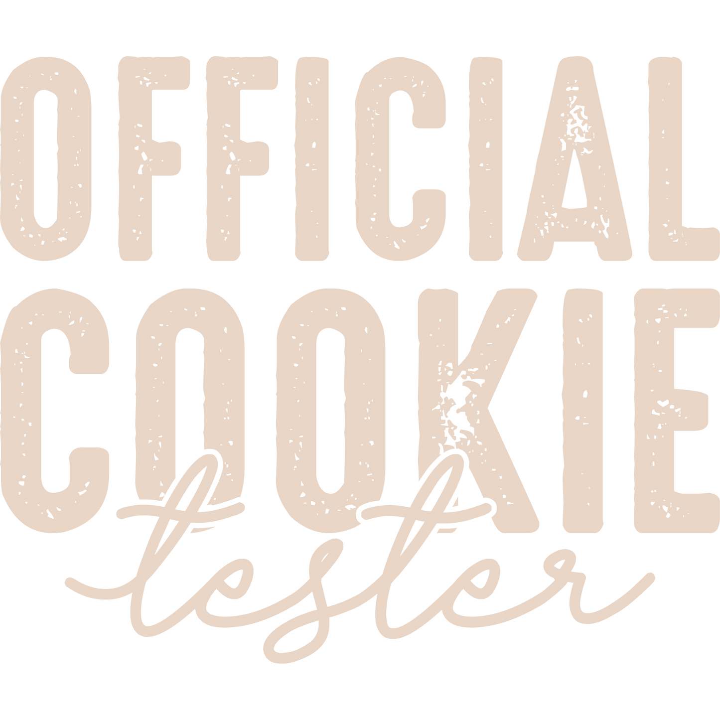 Official Cookie Tester Funny Shirt for Bakers