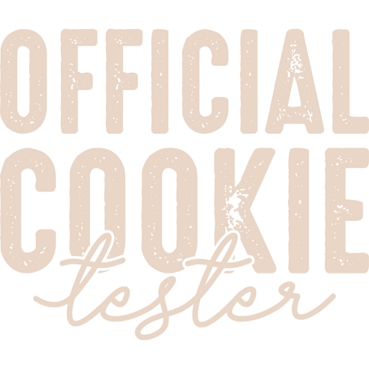 Official Cookie Tester Funny Shirt for Bakers