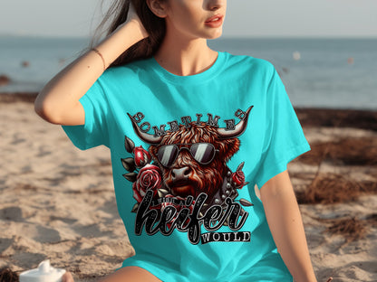 Sometimes Wise Heifer Would Graphic Tee Shirt