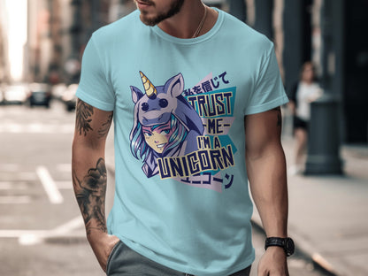 Trust Me I'm a Unicorn Graphic T-Shirt for Casual Style