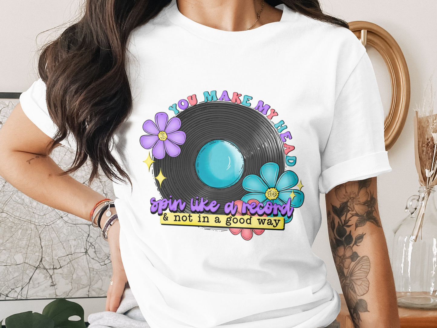 Spin Like A Record And Not In A Good Way Shirt