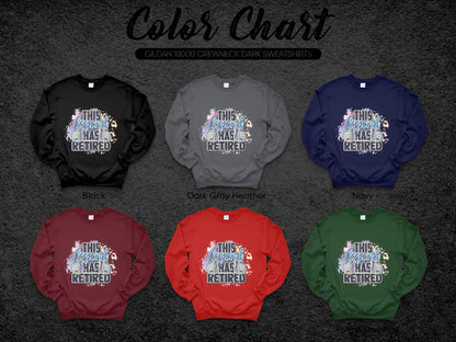 This Legend Has Retired Sweatshirts