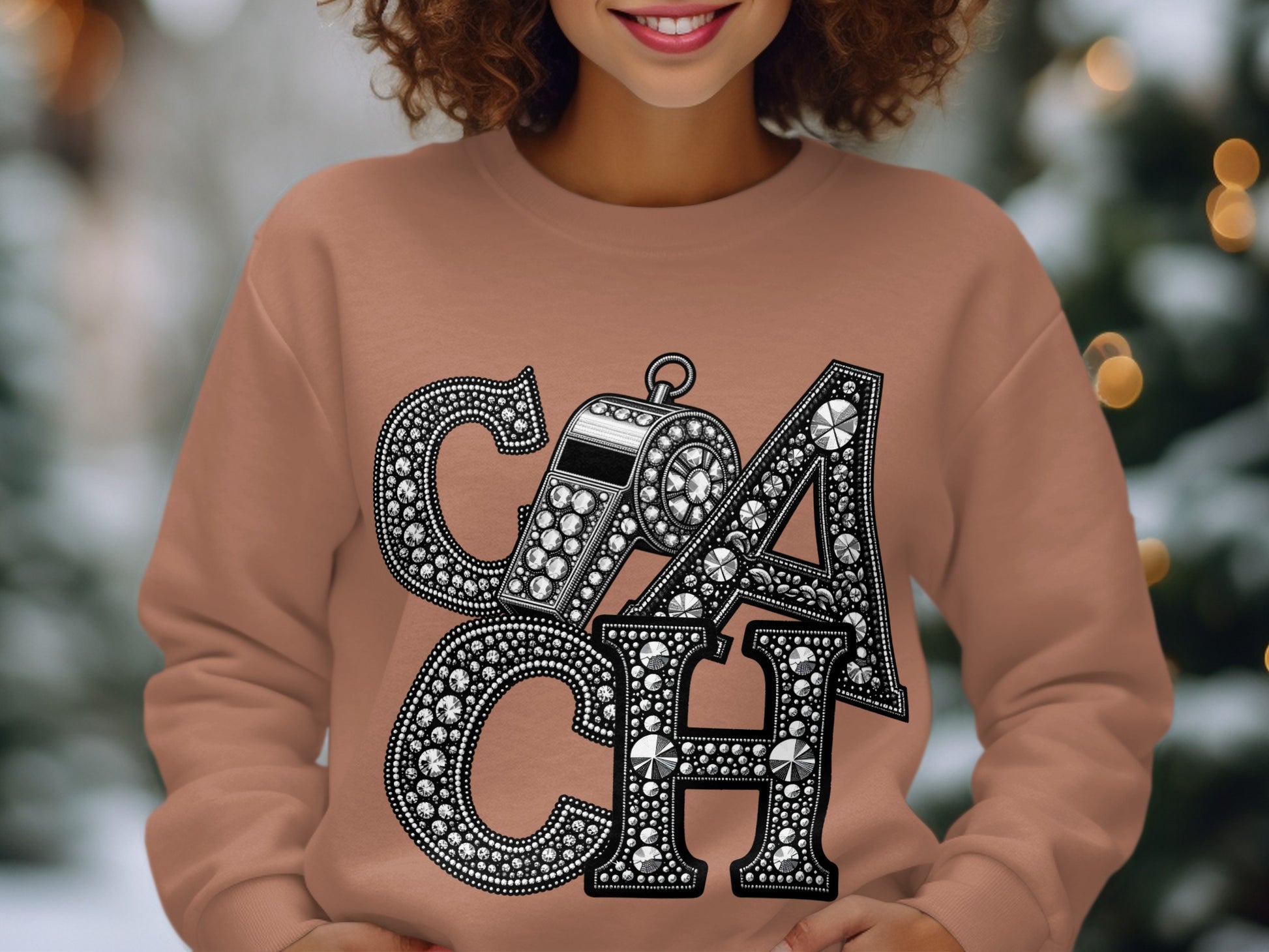Stylish Cozy Coach Inspired Women's Sweatshirt