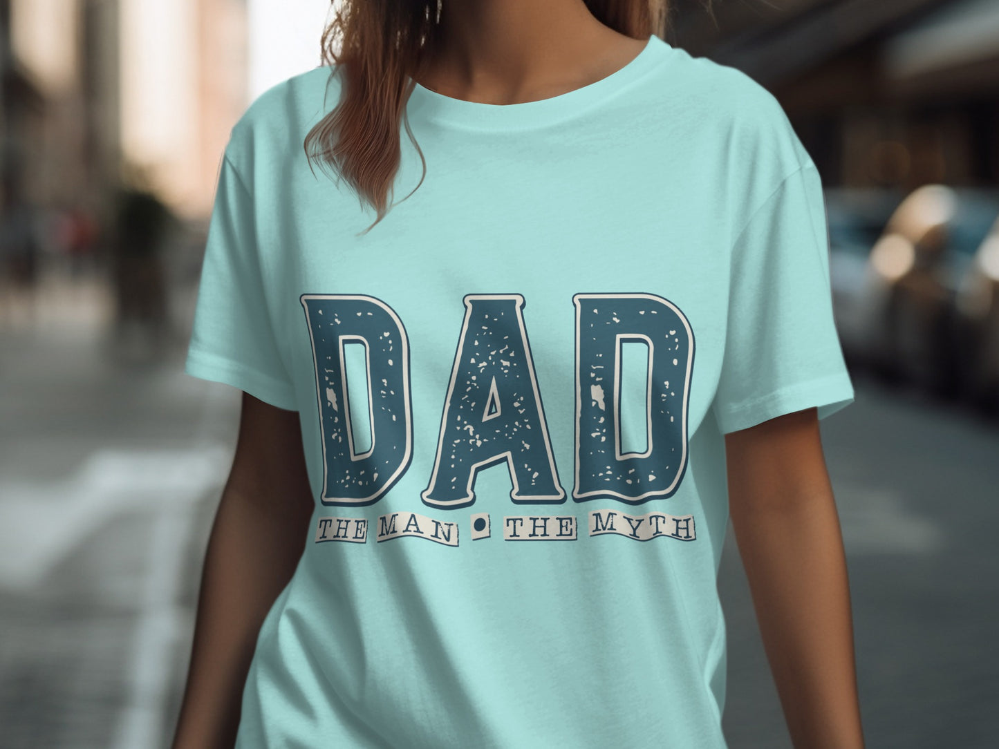 Dad The Man The Myth Graphic Tee