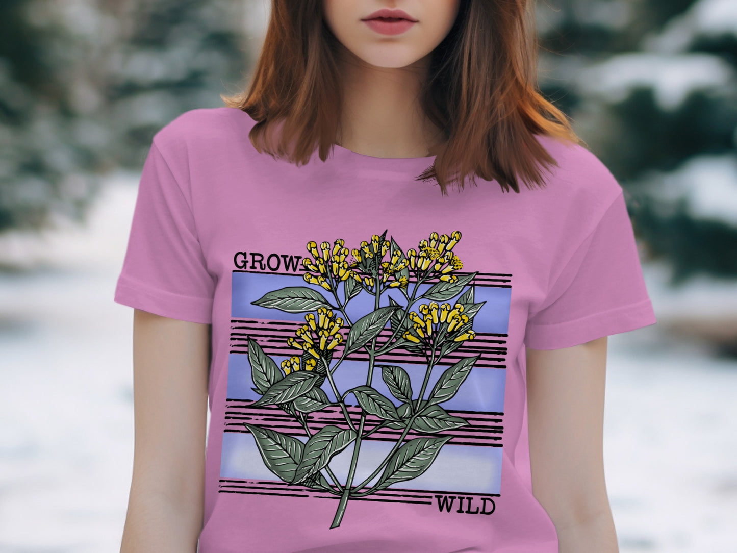 Grow Wild Graphic Women's Shirt