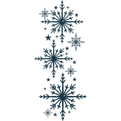 Snowflake Pattern Design Winter Themed Product