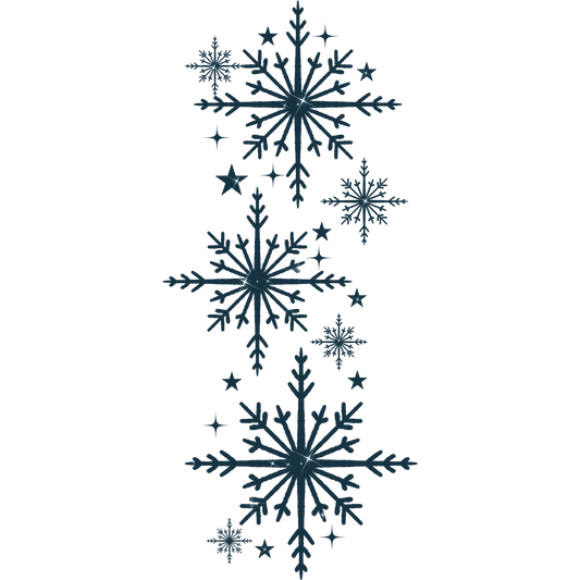 Snowflake Pattern Design Winter Themed Product