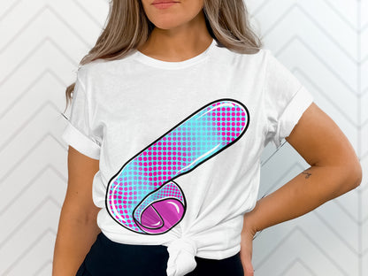 Unique Pop Art Design T-Shirt for Trendy Fashion Style