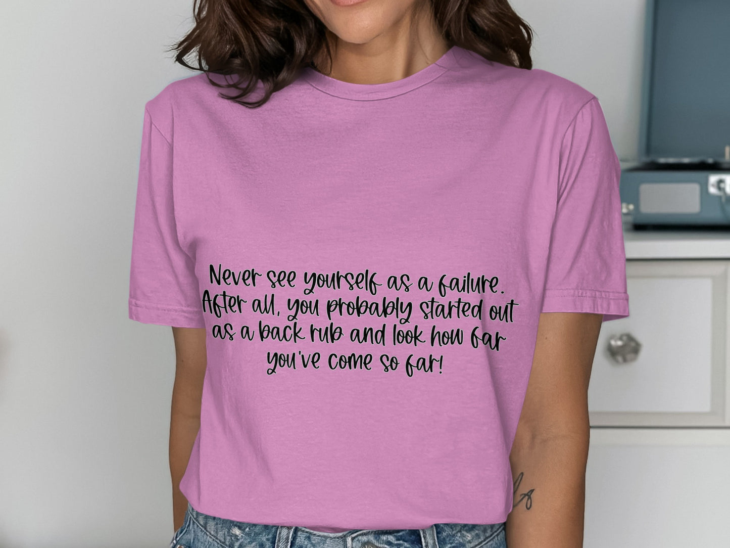 Motivational Quote Tee for Daily Inspiration
