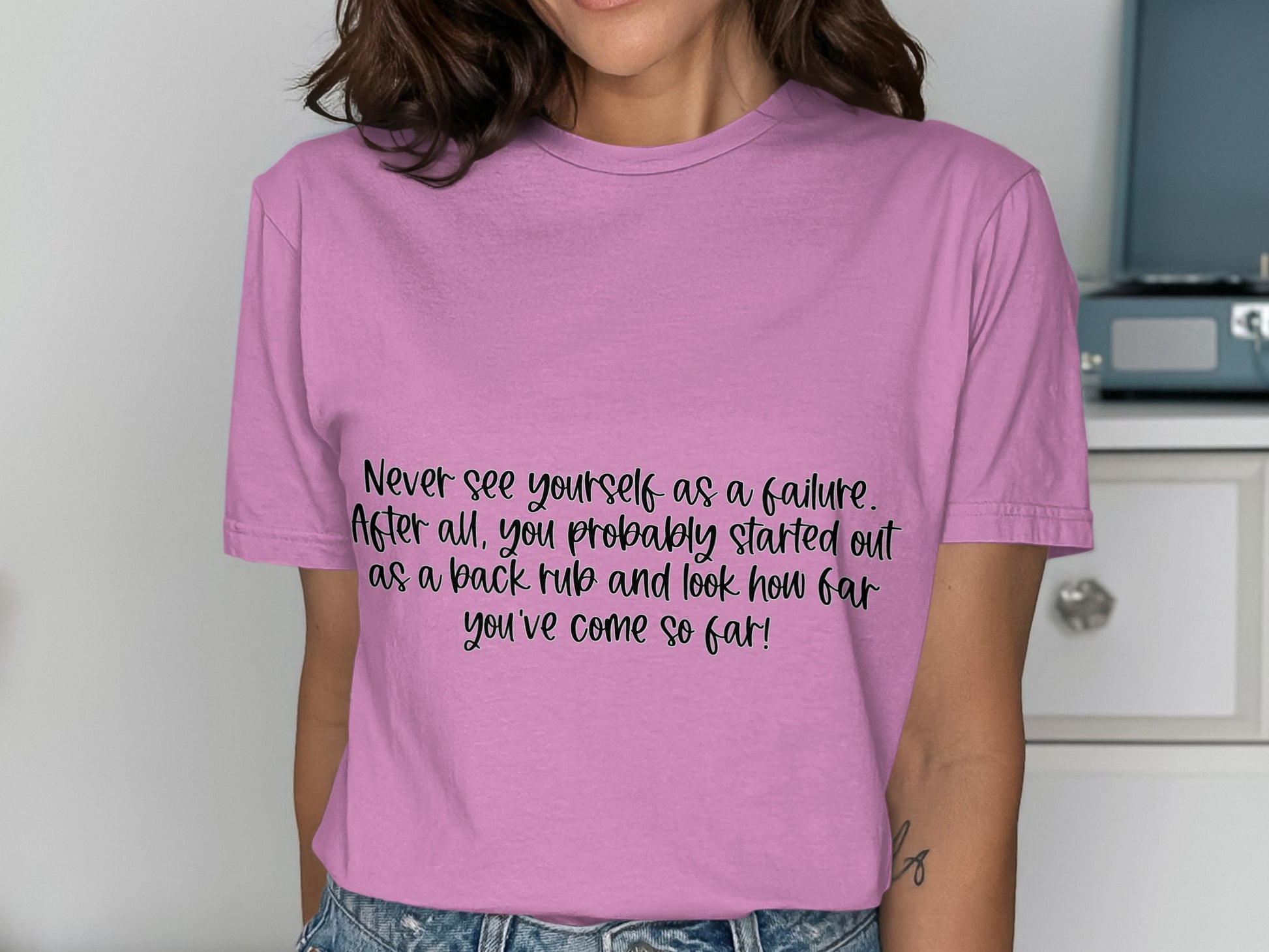 Motivational Quote Tee for Daily Inspiration